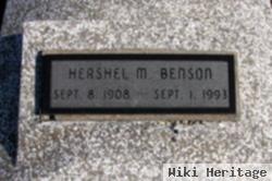 Hershel M Benson