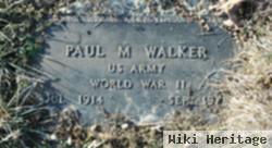 Paul M Walkers