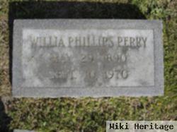 Wilhelmina Arimeter Phillips Perry