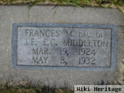 Frances M. Middleton