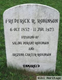 Frederick R. Robinson