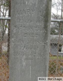 Mary L Murphy Fountain