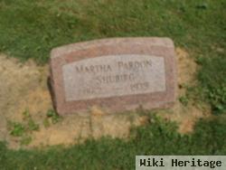 Martha Pardon Shubirg