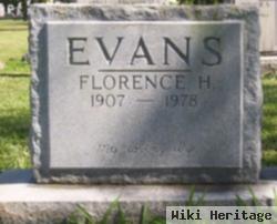 Florence "flossie" Holmested Evans