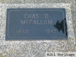 Charles D Mccallum