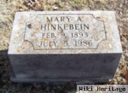 Mary A. Hinkebein