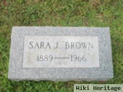 Sarah Jane Horton Brown