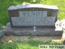 Leonard W. Wendt