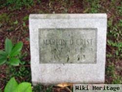 Marion D. "mert" Crist