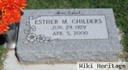 Esther M. "carol" Carroll Childers