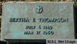 Bertha E. Gorman Thompson