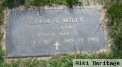 Pfc Clair J Mills