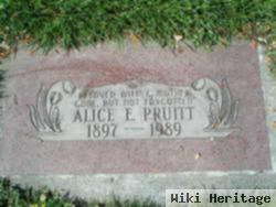 Alice E Roberts Pruitt