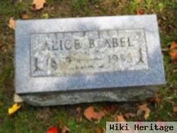 Alice B. Bedford Abel