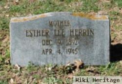 Esther Lee Davis Herrin