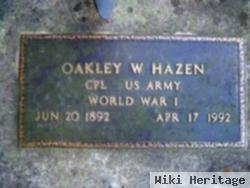 Oakley William Hazen