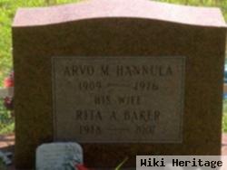 Rita A. Baker Hannula