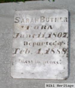 Sarah "sally" Butner