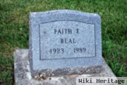 Faith E Beal