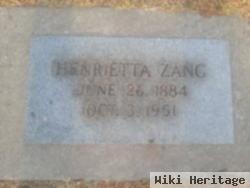 Henrietta Zang