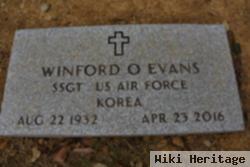 Winford Oakland Evans