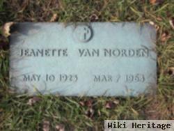 Jeanette Van Norden