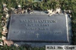 Wayne H Cotton