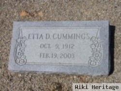 Etta Florene Dowdy Cummings