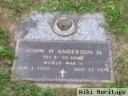 John H Anderson, Jr