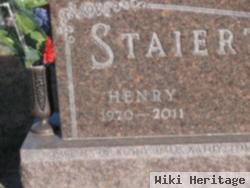 Henry August "hank" Staiert