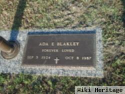 Ada E. Blakley