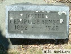 Gertrude Benson