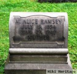 M. Alice Ramsey