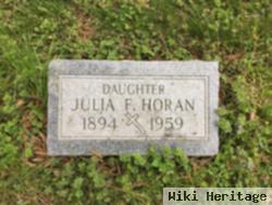 Julia F Horan