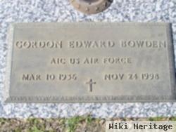 Gorden Edward Bowden