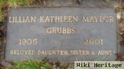 Lillian Kathleen Maylor Grubbs