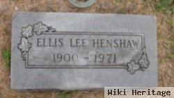 Ellis Lee Henshaw