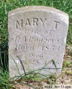 Mary T. "mollie" Johnston Rodgers