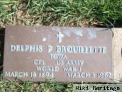 Cpl Delphis P. Brouillette