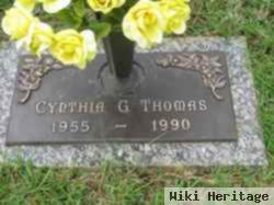 Cynthia G Thomas