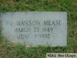 William Manson Mease