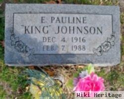 E. Pauline "king" Johnson