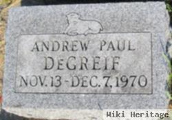 Andrew Paul Degreif