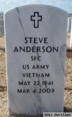 Sgt Steve Anderson