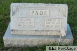 H June Wright Pade