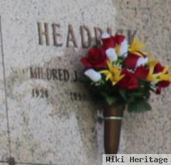 Mildred J Headrick