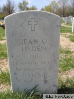 Jean O Haden