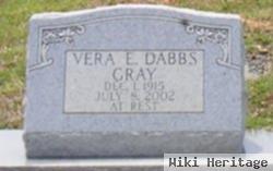 Vera E Dabbs Gray