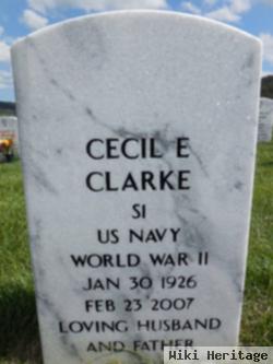 Cecil Eugene Clarke