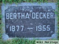 Bertha Greer Decker